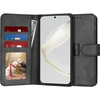 Pouzdro na mobilní telefon Techsuit Pouzdro Kniha Huawei nova 11 nova 12s Černé
