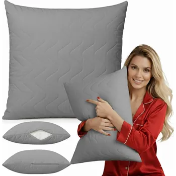 Polštář Antialergický Polštář 50x60 cm s Regulací Výšky a Zipem - Pohodlný Hit-Micro