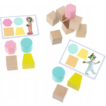 ostatní stavebnice TREFL DŘEVĚNÉ O! STAVEBNICE SKLÁDAČKA JUNIOR 15 DÍLKŮ