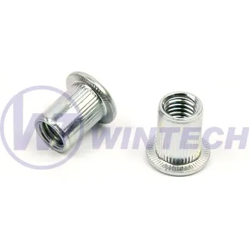 Matice Nýtovací matice s plochou hlavou M8, 18,5 mm Balení: 250 ks FNAA008005B5K