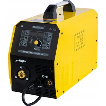 Svářečka Invertorová svářečka Magnum MIG 210L Synergie 4x4 200A/60% MMA MB15/3m