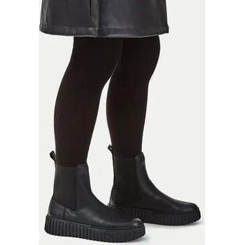 Pracovní obuv Kotníková obuv s elastickým prvkem Clarks Torhill Maple 26173858 Černá 37