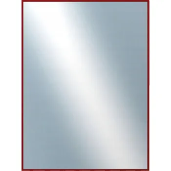 Zrcadlo DANTIK - Zrcadlo v rámu 60x80 | Hliníkový profil 269 vínová