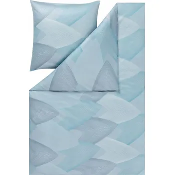 Povlečení Estella mako-jersey Phoenix taube 6612 Povlečení 155x200 cm