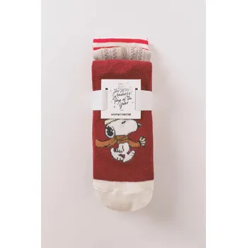 Pánské ponožky Ponožky women'secret Snoopy 3-pack 4482743 červená 33X, vel. ONE SIZE