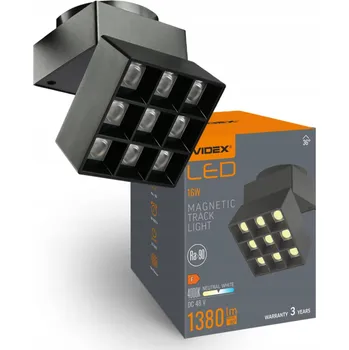 Lištový reflektor Videx 1 x 16 W 0,077 m