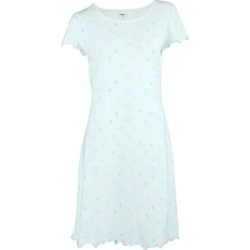 Dámské noční prádlo Pleas Dámská krátká noční košile bílá XL (184120-100-044)