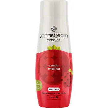Příprava sody Sirup SodaStream malinový 440 ml