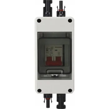 Zabezpečení domácnosti VYPÍNAČ JIŠTIČ DC 500V FOTOVOLTAICKÝ 2P