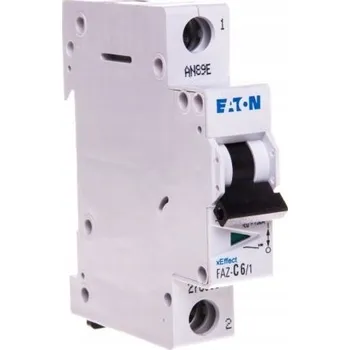 Jistič FAZ-C6/1 Jistič 15kA C6A 1P 278555 EATON