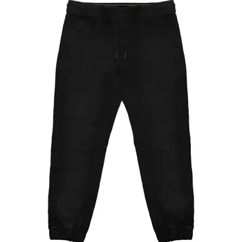 Pánské džíny Velké pánské džíny joggery se stahovacími lemy Double Urban Outfitters FP-4076 černé (6XL)
