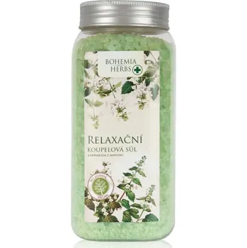 Koupelová sůl Bohemia Gifts & Cosmetics Bohemia Herbs Lemon Balm sůl do koupele 900 g