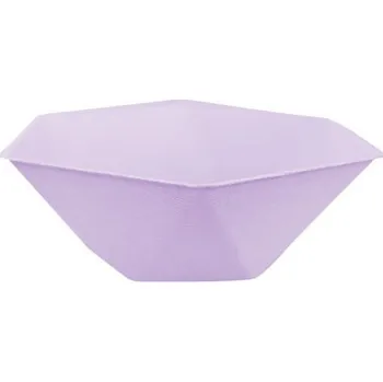 Talíř Kelímky "Vert Decor - Heksagonální", fialové, Amscan, 15,8 cm, 6 ks