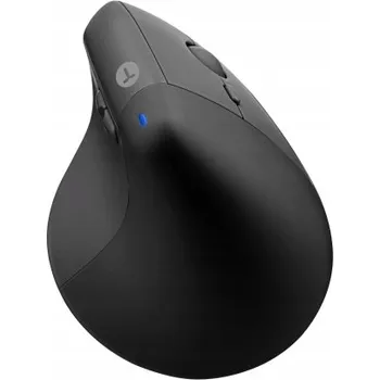 Myš Bezdrátová myš ergonomická vertikální Reinston EMB06E 1600 dpi Grafitová