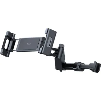 Mcdodo - držák do auta (CM-4320) - na opěrku hlavy, otočný o 360°, na telefon/tablet, 4,7 - 12,9 palce - černý