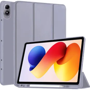 Techsuit – Flex Trifold (s držákem na tužku) – Xiaomi Redmi Pad 2 Pro – fialová