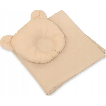 Povlečení POVLEČENÍ S VÝPLNÍ povlečení DO KOŠE PRO MIMINKO / MOJŽÍŠOVA KOŠE pro miminka - béžové