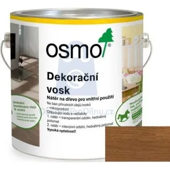 Olej na dřevo Vosk dekorační transparentní Koňak 3143, OSMO 750 ml, balení 1 ks