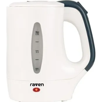 Rychlovarná konvice Cestovní konvice RAVEN ECT001X 650W 0,5L Bílá
