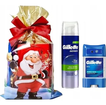 Kosmetická sada GILLETTE DÁREK PÁNSKÝ KOSMETICKÝ SET PRO MUŽE - VÁNOČNÍ HOLENÍ