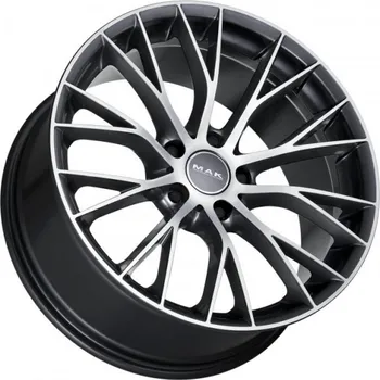 Alu kolo MAK Alu Kola Mak Munchen 9x18 5x120 ET44 Gun Met-Mirror Face 72.6