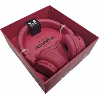 Sluchátka Bezdrátová sluchátka přes uši Fresh 'n Rebel BERRY RED (červená)