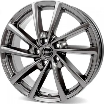 Alu kolo BORBET Alu kola BORBET V 7x19 5x112 ET34 Mistral Anthracite Glossy 66.6