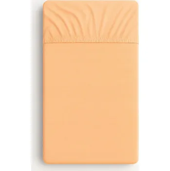 Prostěradlo Froté prostěradlo s gumou do postýlky 120x60 cm - broskvové