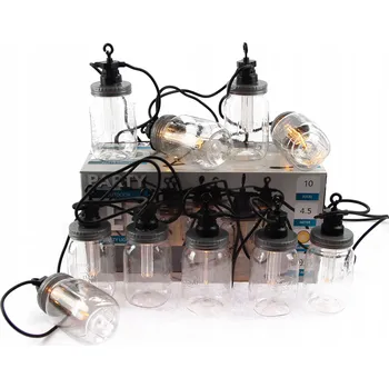 Dekorativní svítidlo Světelný řetěz sklep.sokomedica 750 cm do zásuvky žlutý