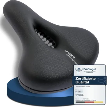 Sedlo na kolo Deedlite Sedlo na kolo Cloud Comfort Pro Max s paměťovou pěnou a odpružením
