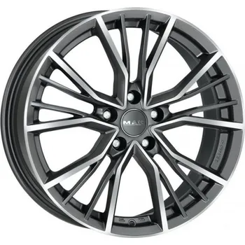 Alu kolo MAK Alu kola Mak Union 7.5X17 5X112 ET30 Gun Met-Mirror Face 66.6