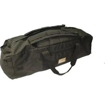 Cestovní taška Armáda Britská Vak lodní britský - taška 80l TACTICAL s popruhy ČERNÝ