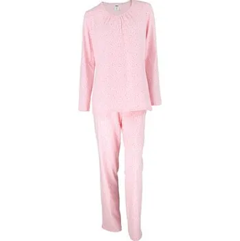 Dámské pyžamo Pleas Dámské pyžamo s dlouhým rukávem růžová XL (183740-503-044)