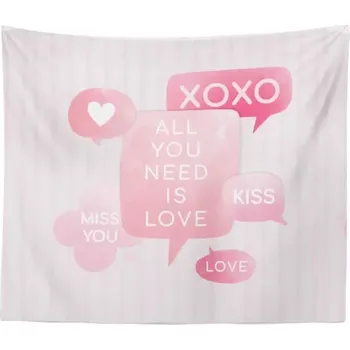 deka Sablio Deka All you need is love: 150x120 cm