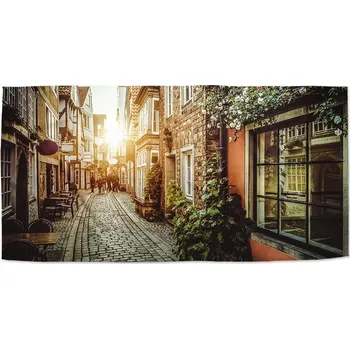 Osuška Sablio Ručník Městská ulička - 50x100 cm