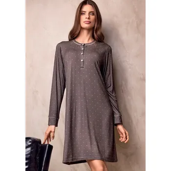 Dámská noční košile Lormar 633870 Purple Animal XXL