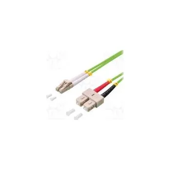 Síťový kabel Světlovodný patch cord OM5 LC/UPC,z obou stran 1m LSZH