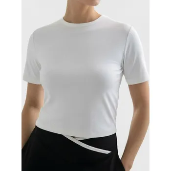 Sinsay - Sportovní tričko - krémová - 280HB-01X - 280HB-01X-S