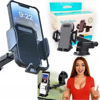 Držák na sklo MPH černý