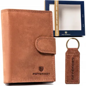 Pánská dárková sada Peterson PTN SET-M-1542L-CH světle hnědá