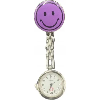 Hodinky ZDRAVOTNICKÉ HODINKY PRO SESTRY LÉKAŘE KOSMETIČKY FIALOVÉ