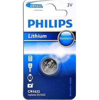 Článková baterie baterie lithiová PHILIPS CR1632, 3 V (1 ks)