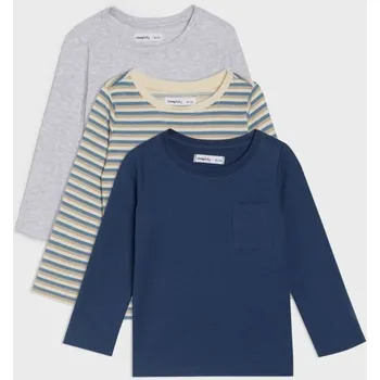 Chlapecké spodní prádlo Sinsay - Bavlněná trička 3 pack - vícebarevná - 834EM-MLC - 834EM-MLC-98