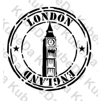 Šablona plastová pro kreativní tvoření - A4 - U135