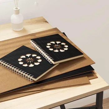 Příborník do zásuvky Dekorační panely 50 pcs Černý dub 30 x 42 x 0.27 cm