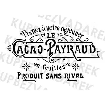 Šablona pro kreativní tvoření lepící - A4 - U101