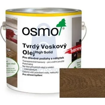 barva a nátěr na dřevo Olej tvrdý voskový (TVO), Černý 3075, OSMO 5 ml, balení 1 ks