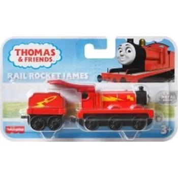 Fisher Price Mašinka Tomáš metal engine Rail Rocket James