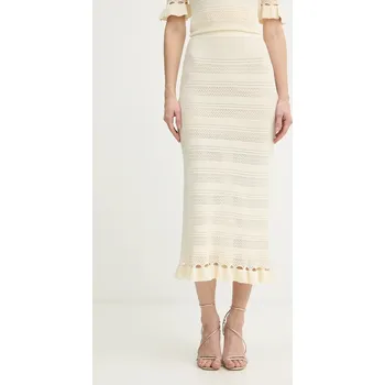 Dámská sukně Sukně Twinset 261TP3083 béžová 01X, vel. XS