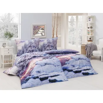 Bytový textil Matějovský Dreaming Deluxe Digitál 140 x 200, 70 x 90 cm zipový uzávěr